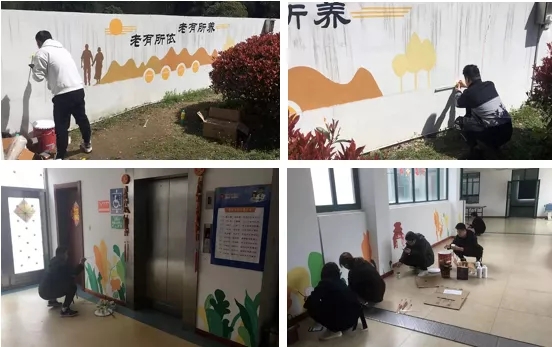南京藝之行畫(huà)室&江寧區湯山街道開(kāi)展“情系雷鋒月，愛(ài)繪敬老院”學(xué)雷鋒活動(dòng)！圖二